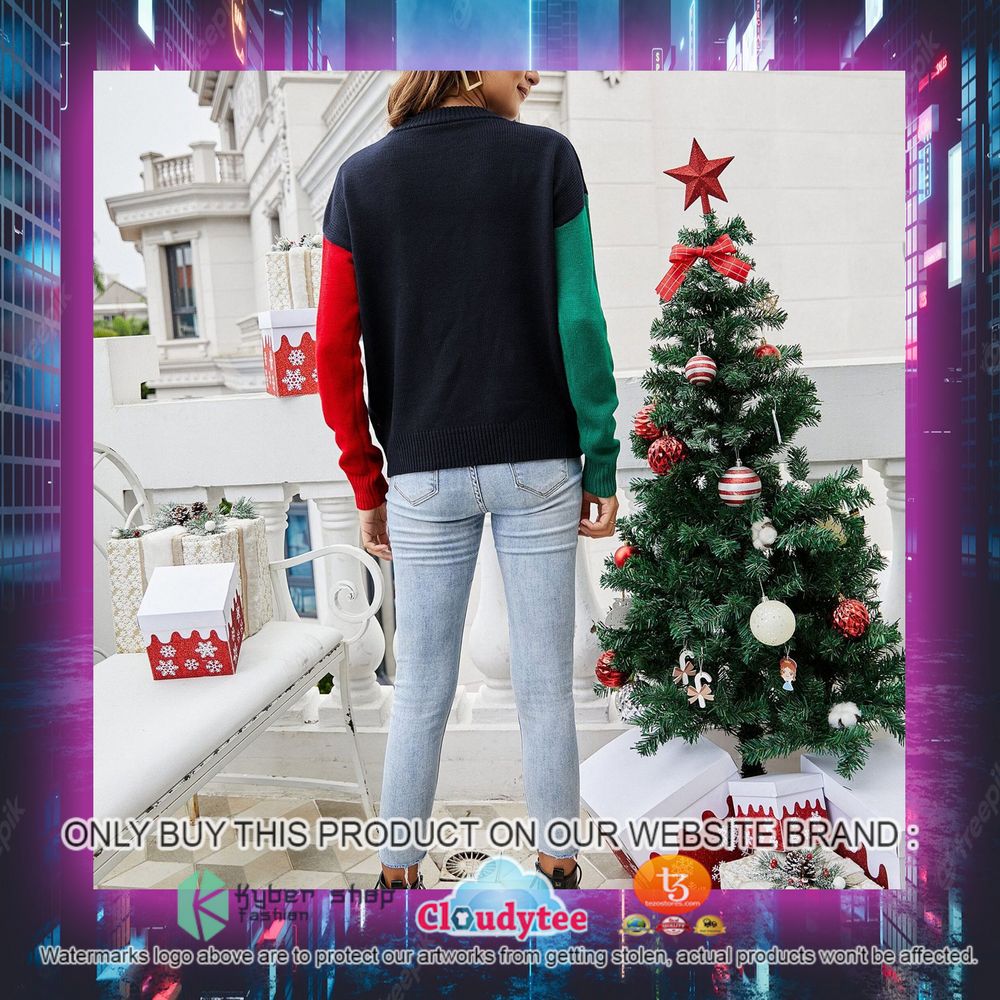 Christmas Gift Pattern Color Ugly Sweater 6 christmas gift pattern color ugly sweater 6 13368