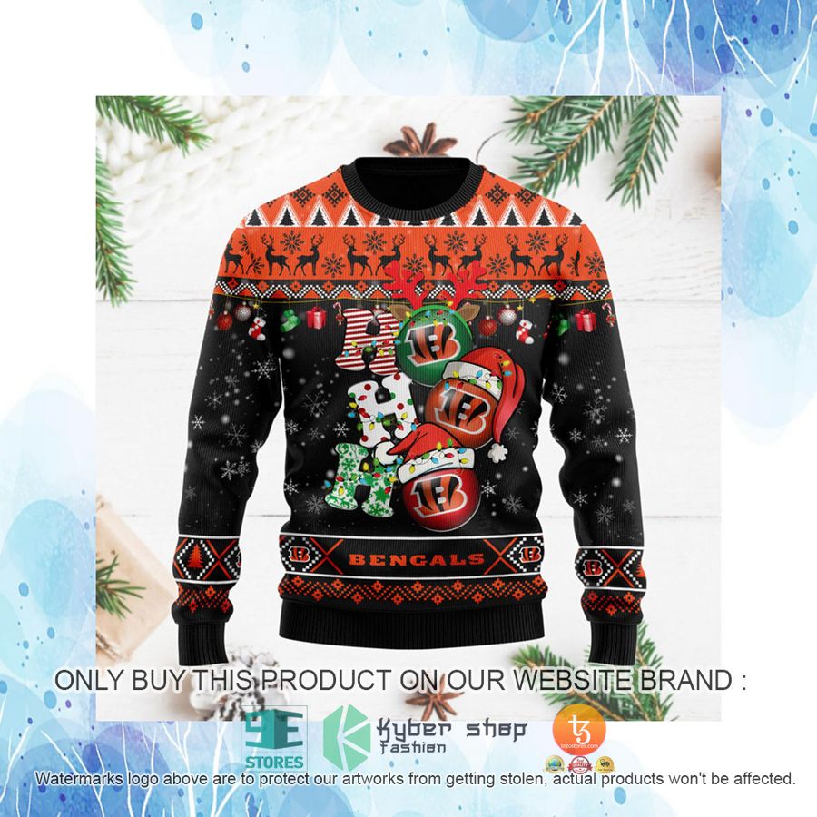 HOT Cincinnati Bengals Christmas Decor NFL Sweater 4 cincinnati bengals christmas decor nfl ugly christmas sweater 4 49558