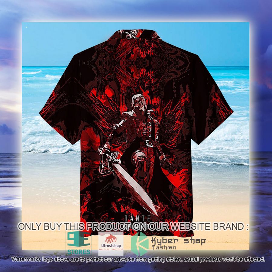 NEW Classic Dante from Devil May Cry Hawaii Shirt 6 classic dante from devil may cry hawaiian shirt 6 6422