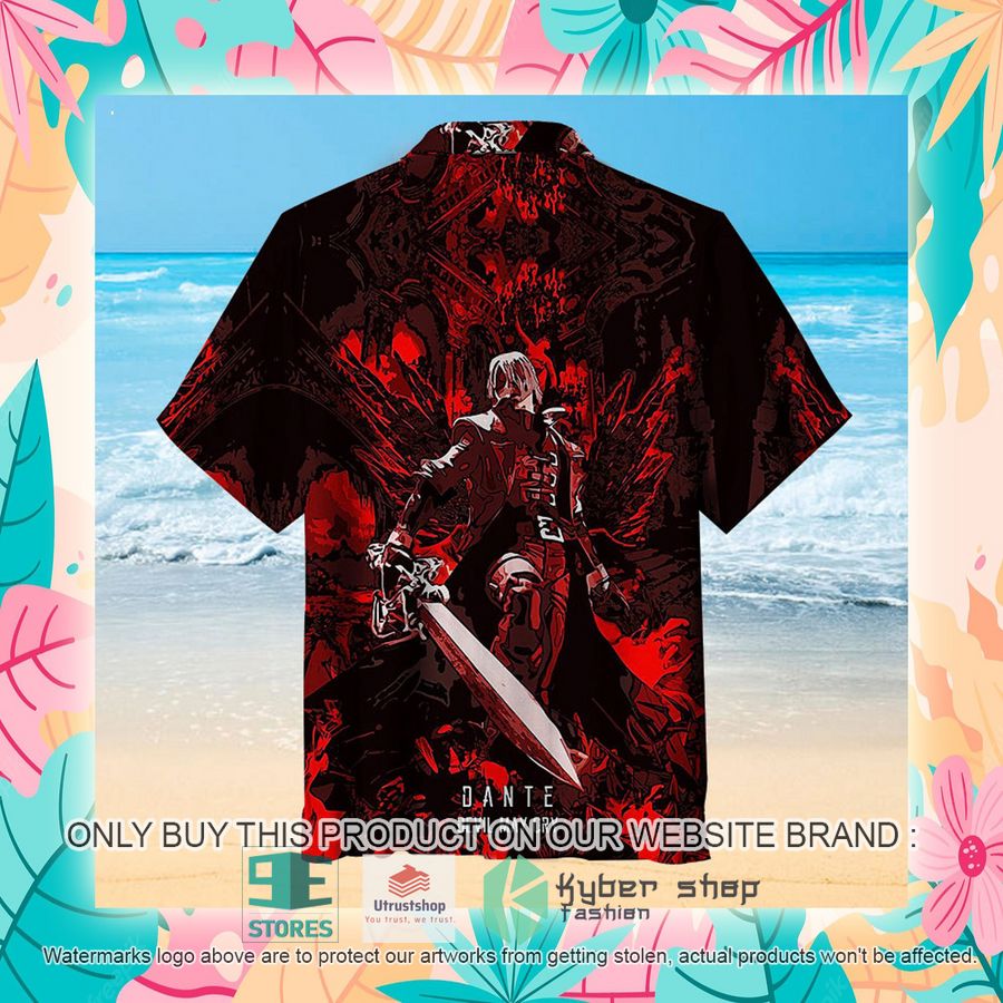 NEW Classic Dante from Devil May Cry Hawaii Shirt 8 classic dante from devil may cry hawaiian shirt 8 51101