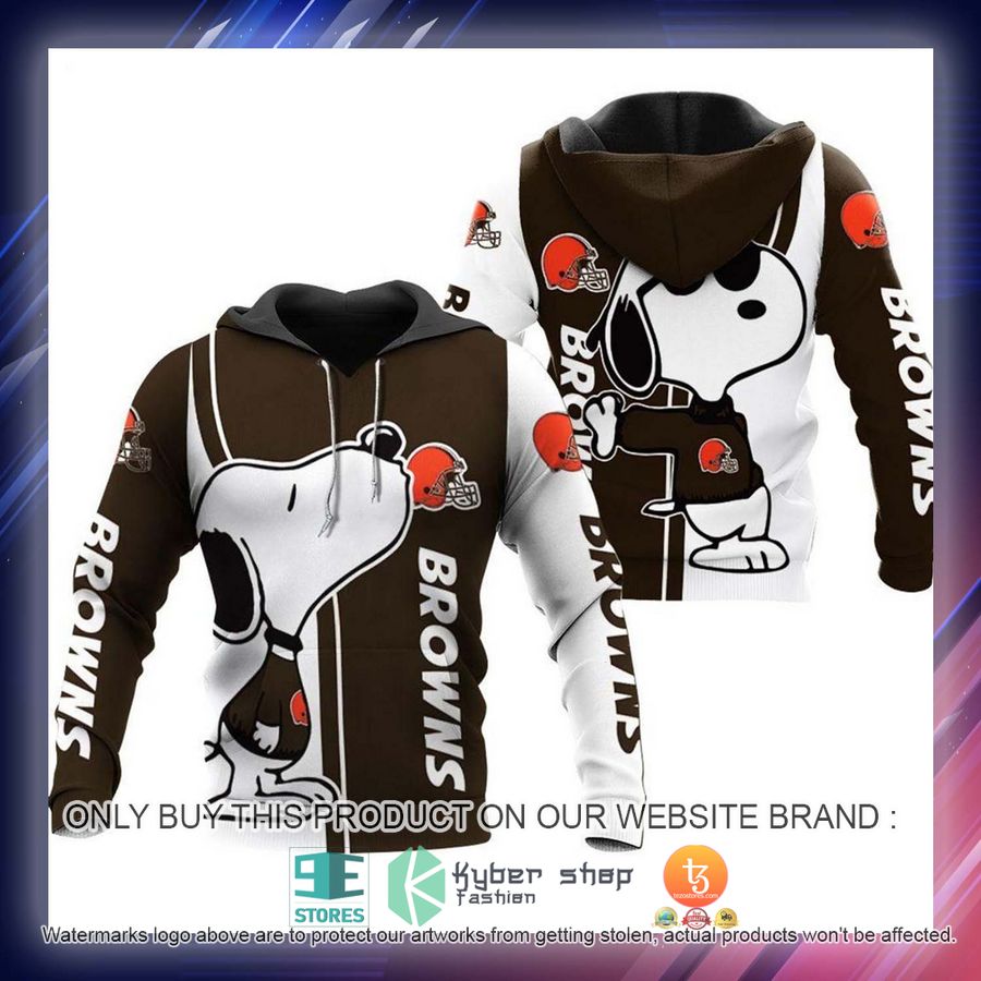 cleveland browns snoopy hoodie 2 58137