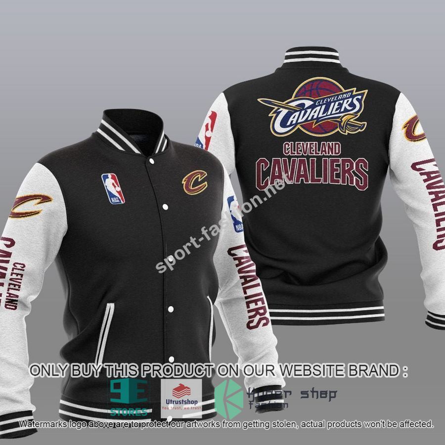 cleveland cavaliers nba baseball jacket 1 42384