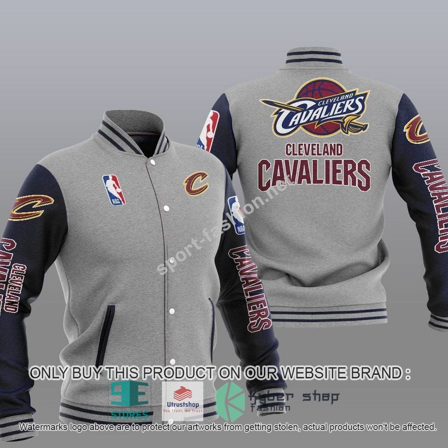 cleveland cavaliers nba baseball jacket 2 42791