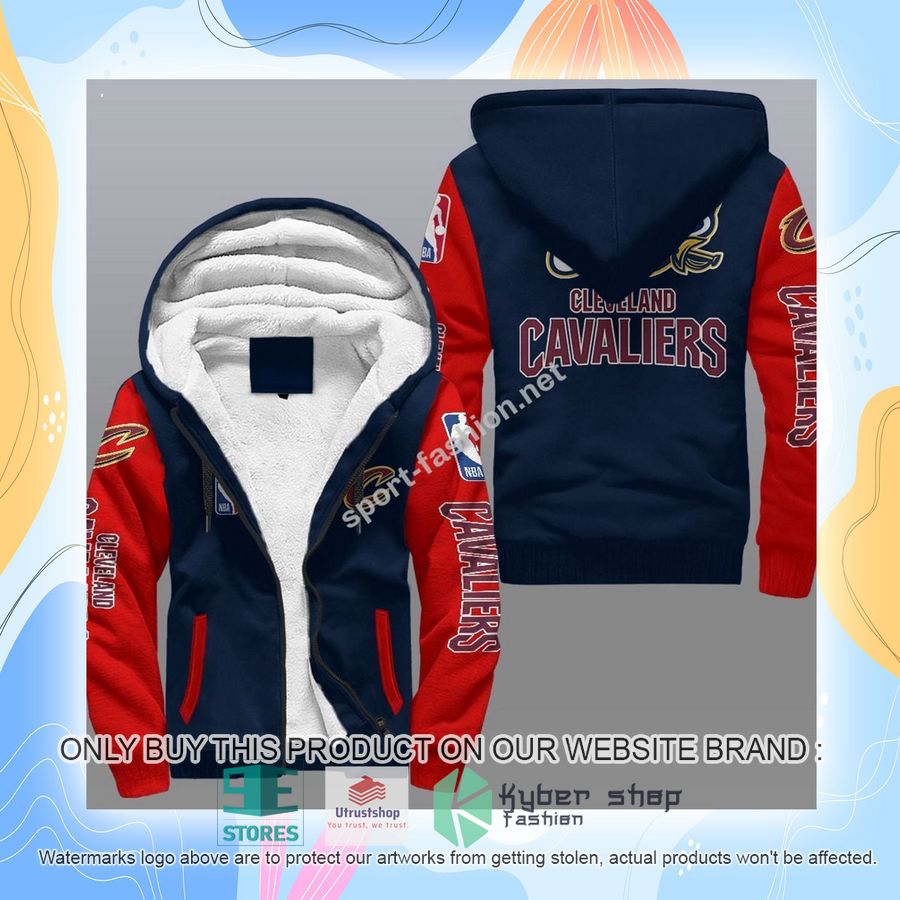 NEW Cleveland Cavaliers 3D Fleece Hoodie 8 cleveland cavaliers nba fleece hoodie 8 836