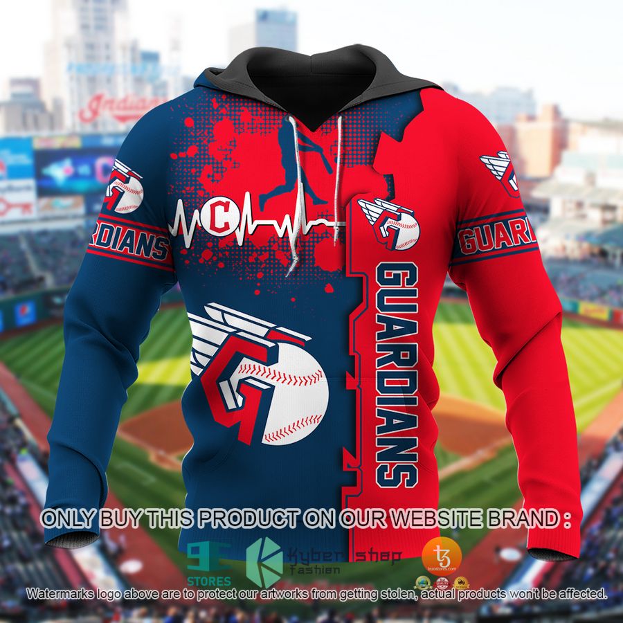 cleveland guardians cleveland indians 3d hoodie 1 34452