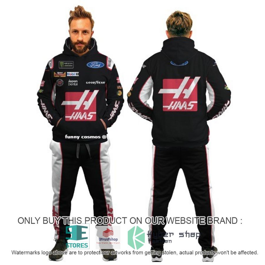 clint bowyer black hoodie pants 1 67998