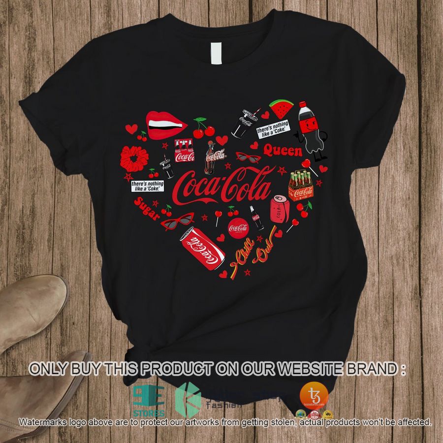 coca cola chill out heart pajamas set 2 40917