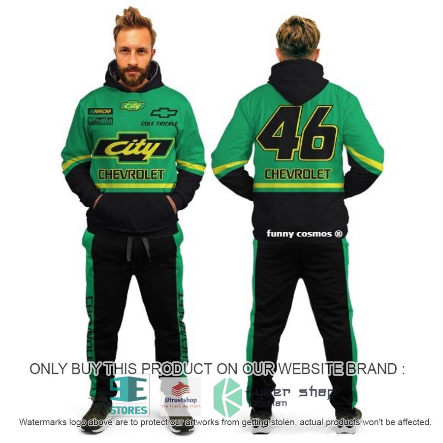 NEW Cole Trickle green black Sweatpants, Hoodie 6 cole trickle green black hoodie pants 1 5399