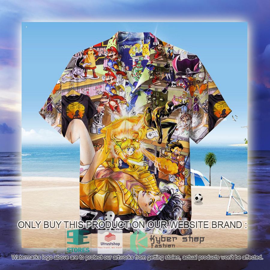 NEW Collection of Cartoon Characters Hawaii Shirt 3 collection of cartoon characters hawaiian shirt 3 18970