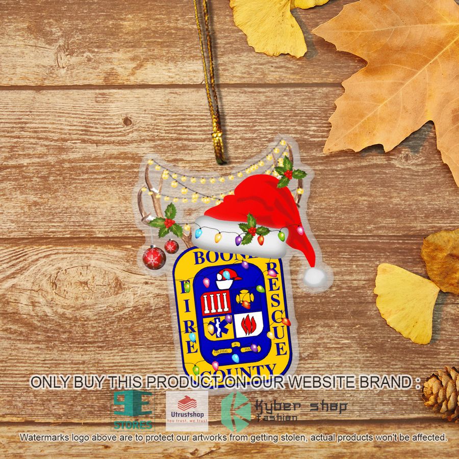 columbia missouri boone county fire protection district christmas ornament 2 56168