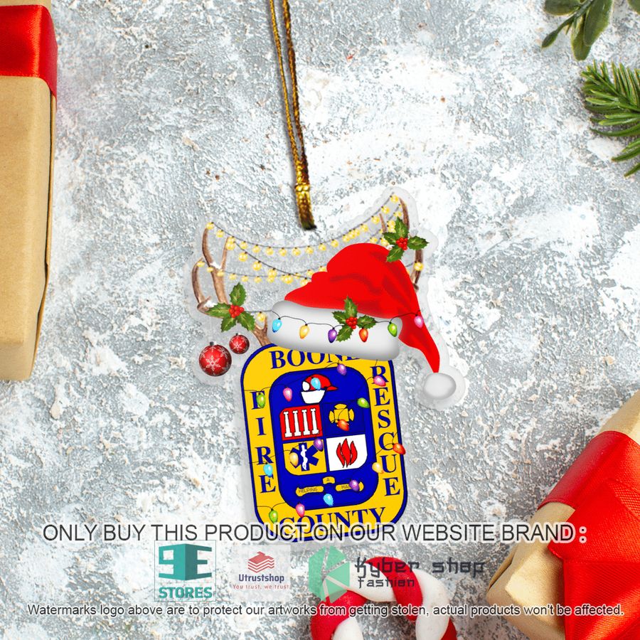NEW Columbia Missouri Boone County Fire Protection District Christmas Ornament 3 columbia missouri boone county fire protection district christmas ornament 3 10189