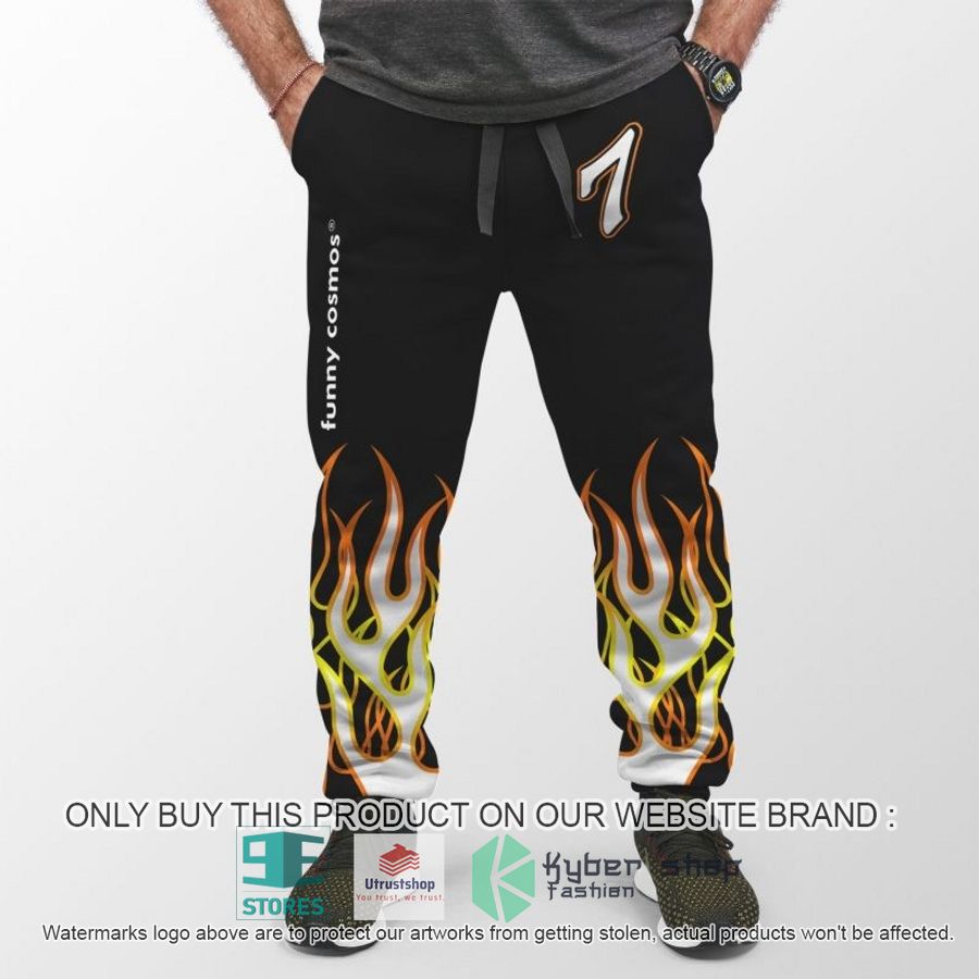 NEW Corey LaJoie Nascar 2022 black Sweatpants, Hoodie 3 corey lajoie nascar 2022 black hoodie pants 3 57917