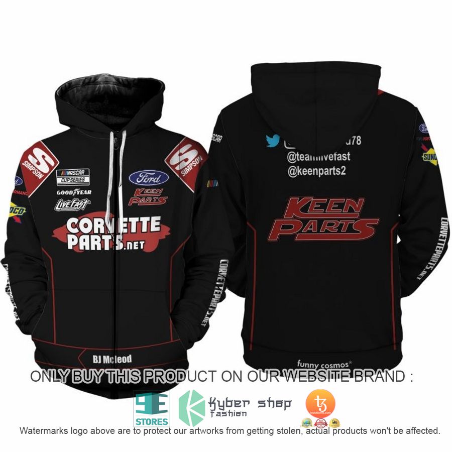 HOT Corvete Parts BJ McLeod Nascar 2022 Racing 3D Full printed Shirt, Hoodie 2 corvete parts bj mcleod nascar 2022 racing 3d shirt hoodie 2 58663