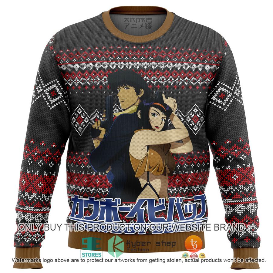 cowboy bebop alt knitted wool sweater 1 57480