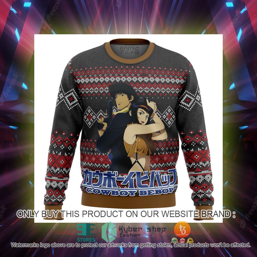 cowboy bebop alt knitted wool sweater 2 92421