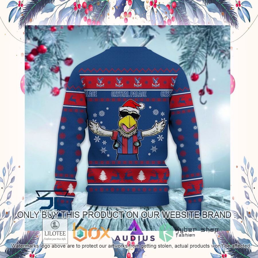 Crystal Palace F.C Ugly Christmas Sweater 20 crystal palace f c ugly christmas sweater 20 23045