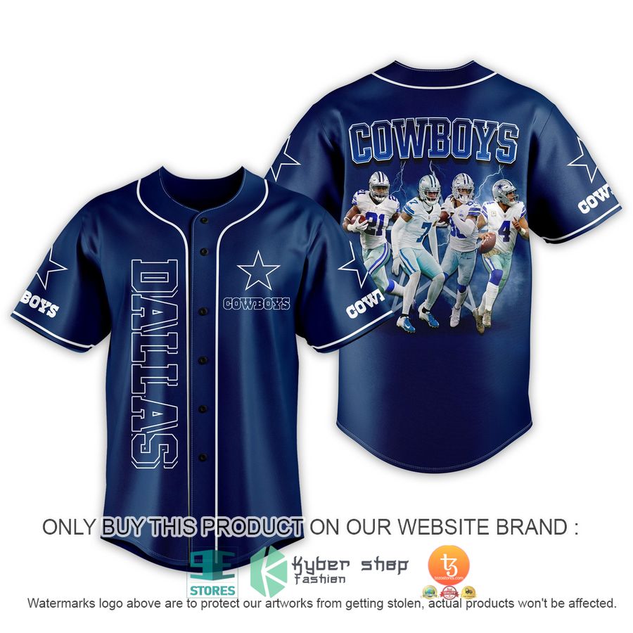 dallas cowboy baseball jersey 1 29075