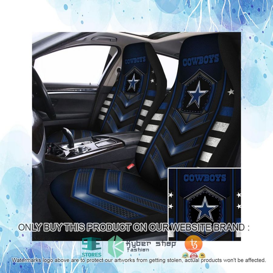 HOT Dallas Cowboys Electric Blue Car Seat Covers 4 dallas cowboys electric blue car seat covers 4 43901