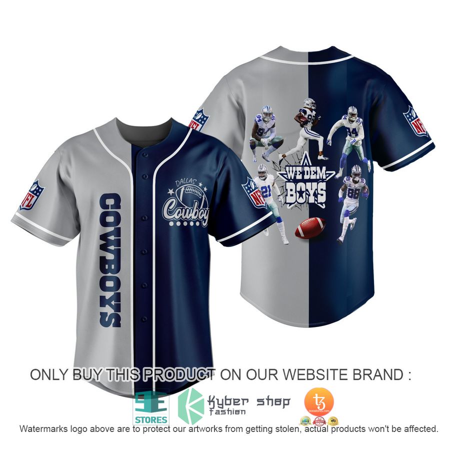 dallas cowboys wedems boy baseball jersey 1 17974