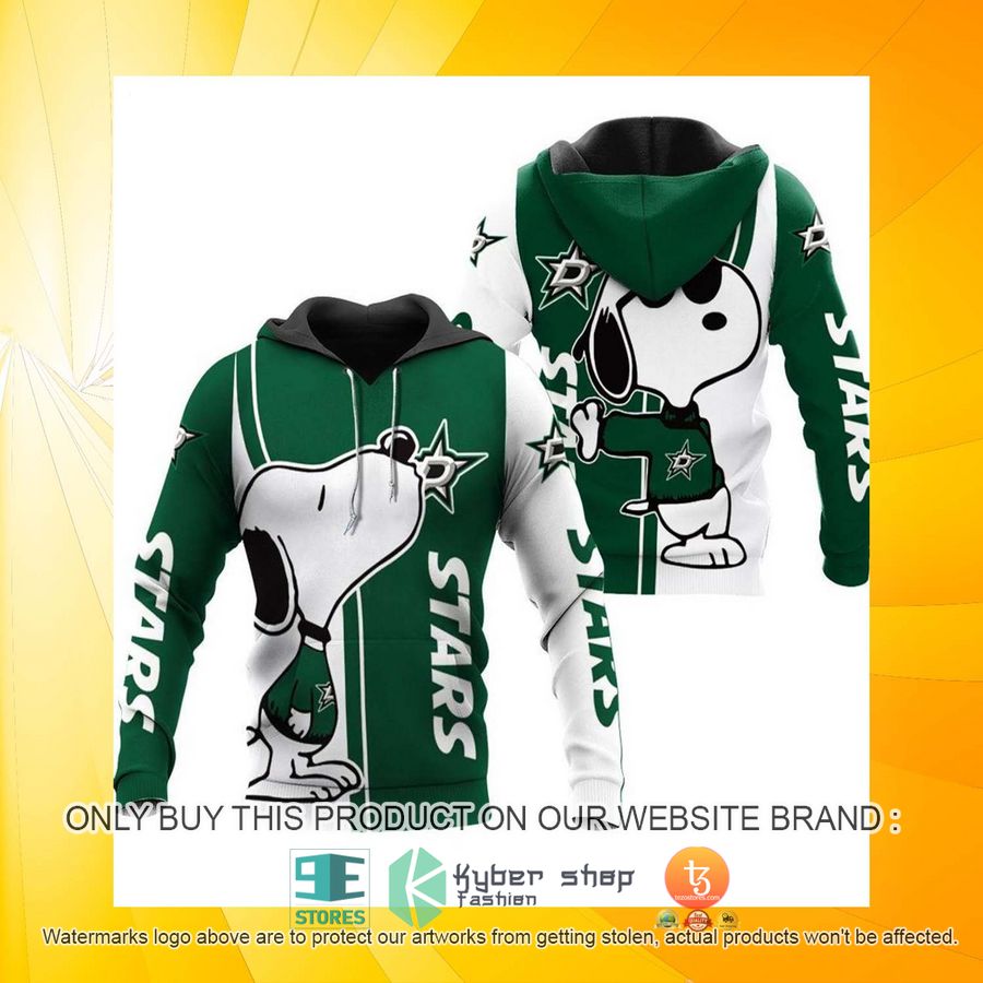 HOT Dallas Stars Snoopy 3D Over Printed Hoodie 3 dallas stars snoopy hoodie 3 70030