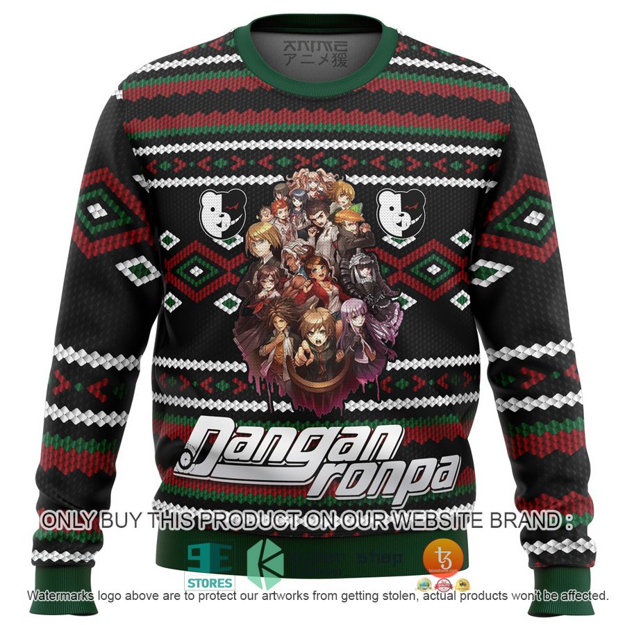 danganronpa alt knitted wool sweater 1 28739