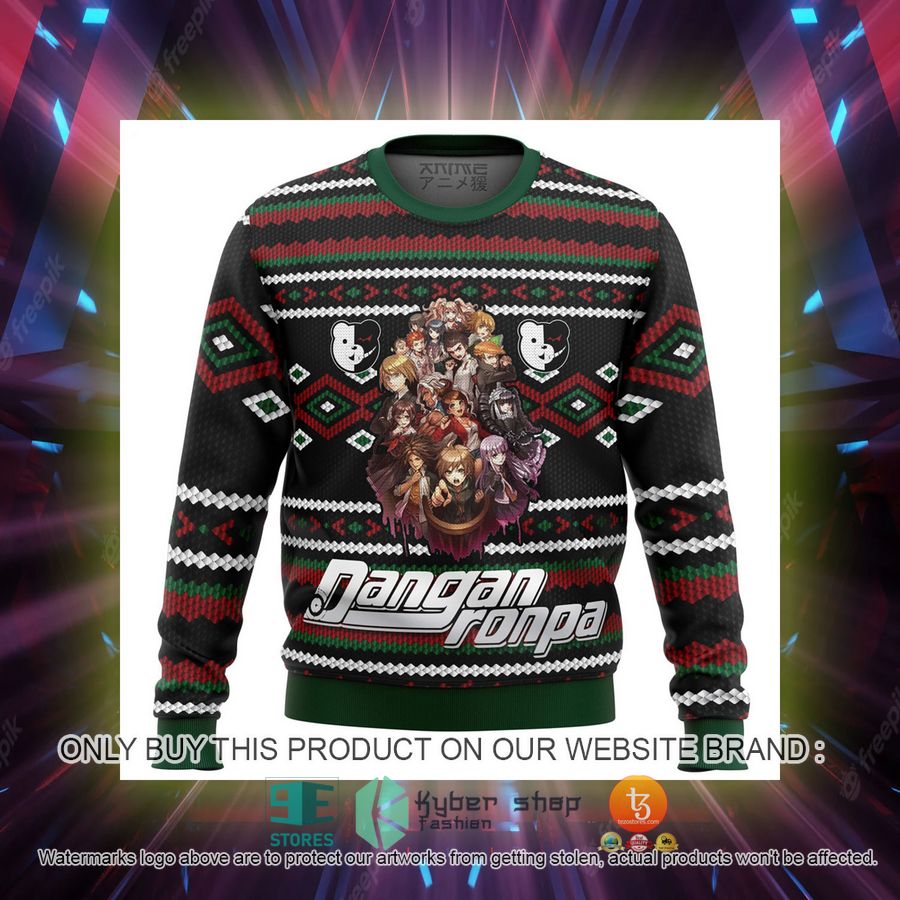 danganronpa alt knitted wool sweater 2 68360