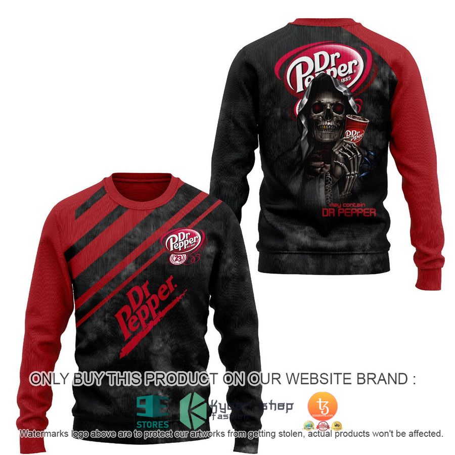 HOT Death God May Contain Dr Pepper 3D Shirt, Hoodie 3 death god may contain dr pepper 3d shirt hoodie 3 1746