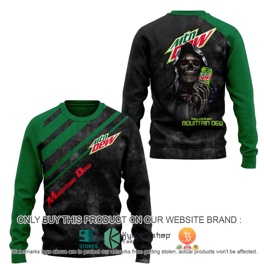 HOT Death God May Contain Mountain Dew 3D Shirt, Hoodie 4 death god may contain mountain dew 3d shirt hoodie 4 98001
