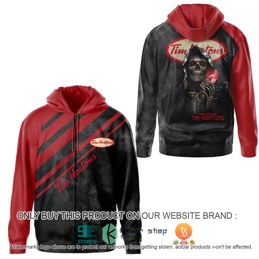 HOT Death God May Contain Tim Hortons 3D Shirt, Hoodie 2 death god may contain tim hortons 3d shirt hoodie 2 8760