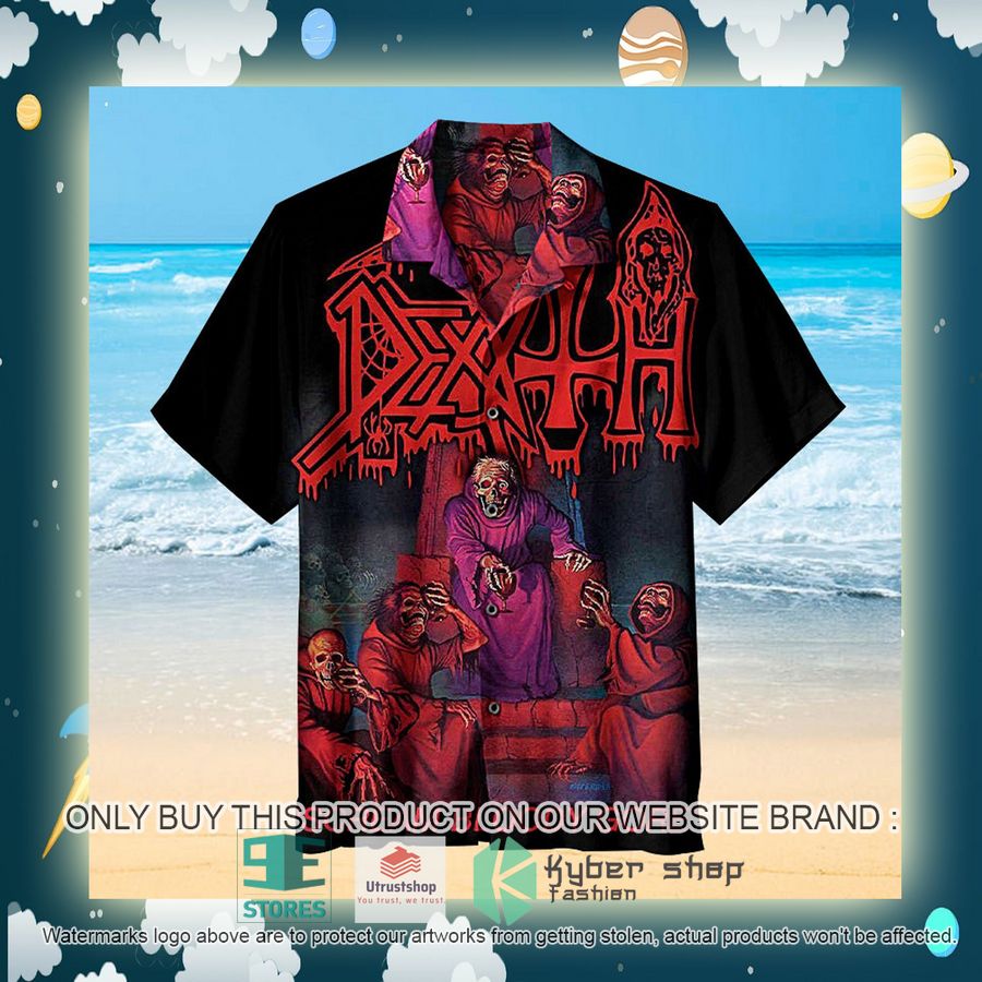 NEW Death - Scream Bloody Gore Hawaii Shirt 2 death scream bloody gore hawaiian shirt 2 18455