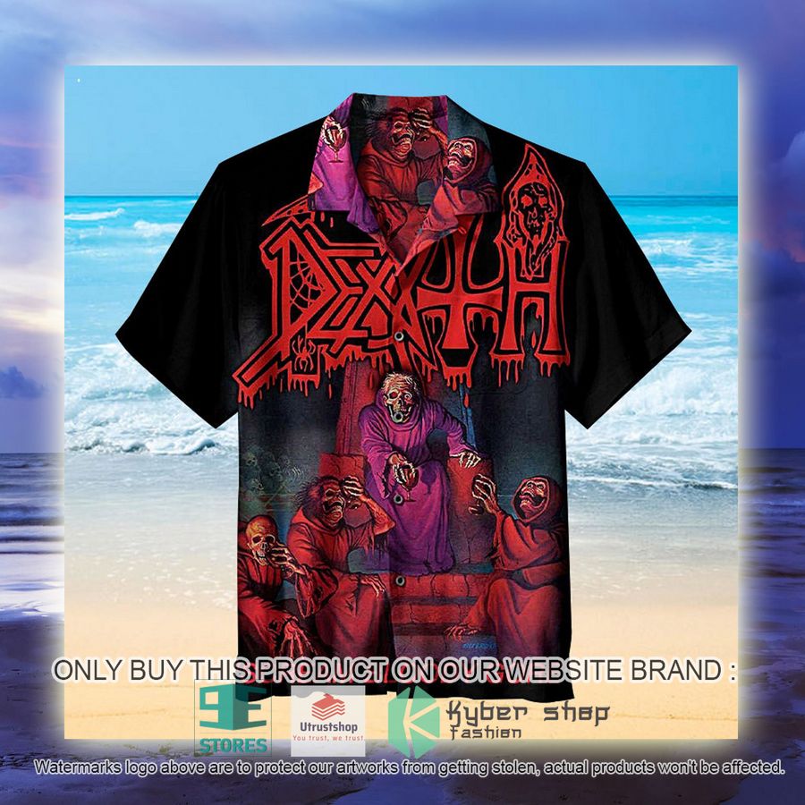 NEW Death - Scream Bloody Gore Hawaii Shirt 3 death scream bloody gore hawaiian shirt 3 83396