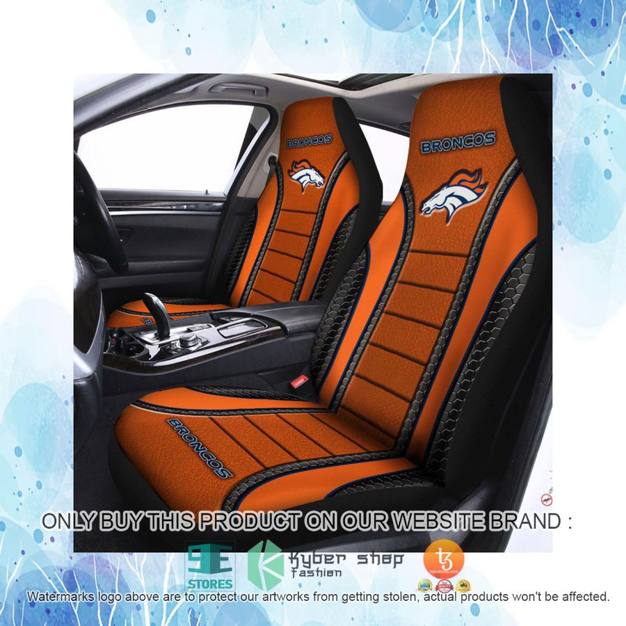 HOT Denver Broncos Orange Car Seat Covers 4 denver broncos orange car seat covers 4 35286