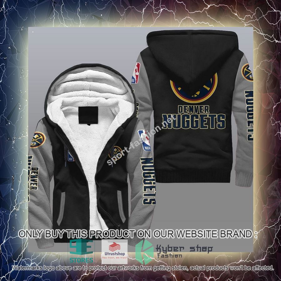 NEW Denver Nuggets 3D Fleece Hoodie 14 denver nuggets nba fleece hoodie 14 95648