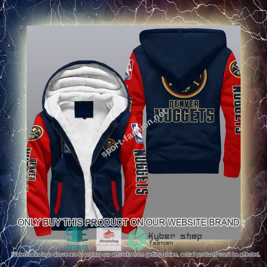 NEW Denver Nuggets 3D Fleece Hoodie 16 denver nuggets nba fleece hoodie 16 89729