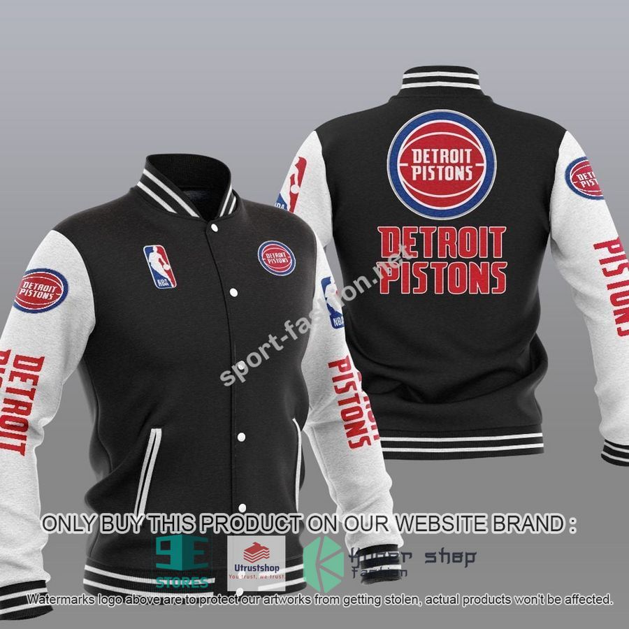 detroit pistons nba baseball jacket 1 15146