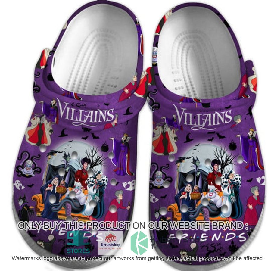 disney villains friends purple crocs crocband shoes 2 44853