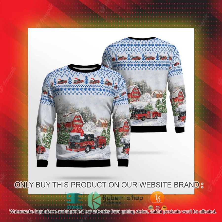 downers grove dupage county illinois downers grove fire department christmas sweater 1 68259