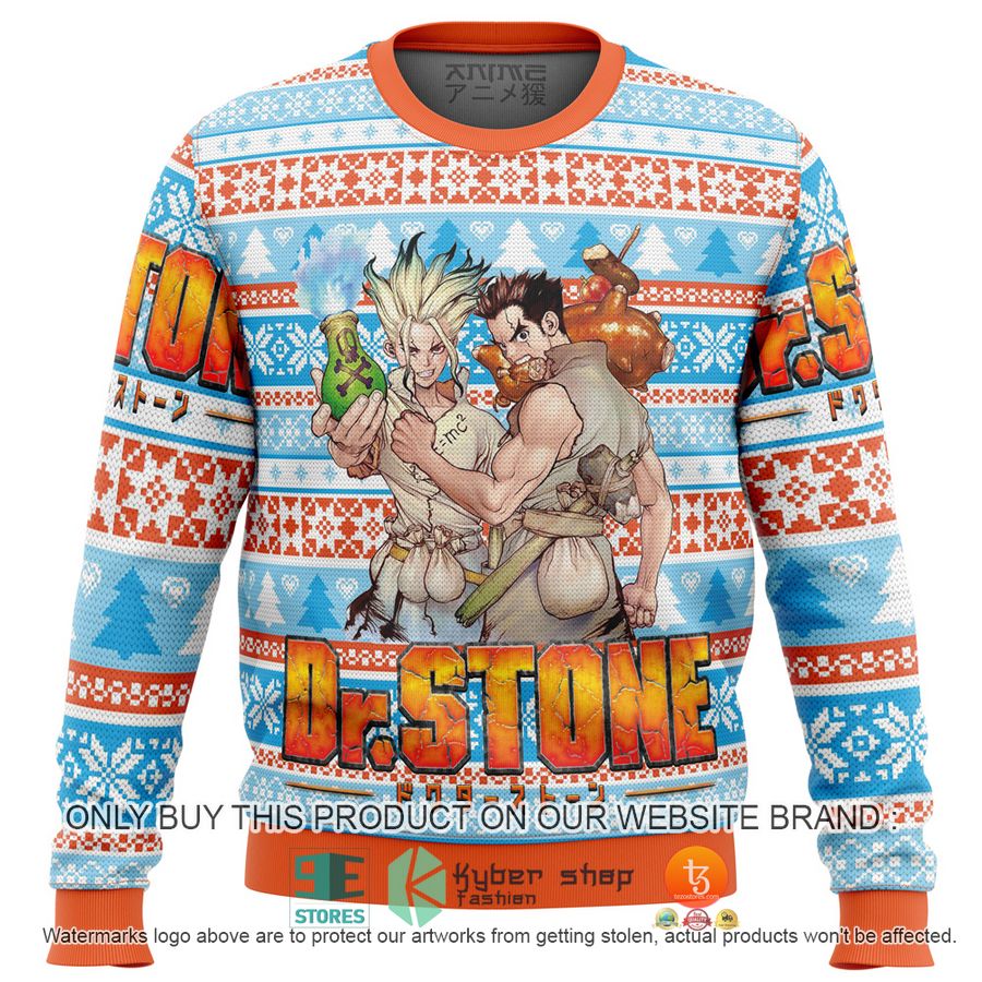 HOT Dr. Stone Alt Ugly Christmas Sweater 8 dr stone alt knitted wool sweater 1 68909