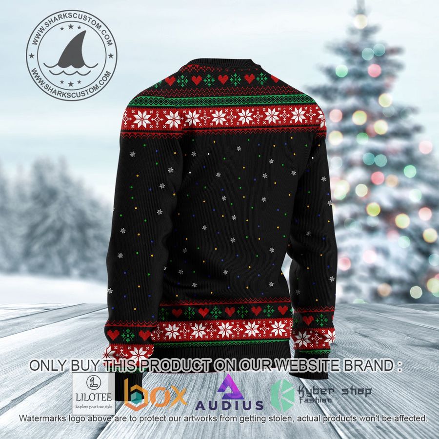 drink wine and watch christmas movies ugly christmas sweater 2 63790