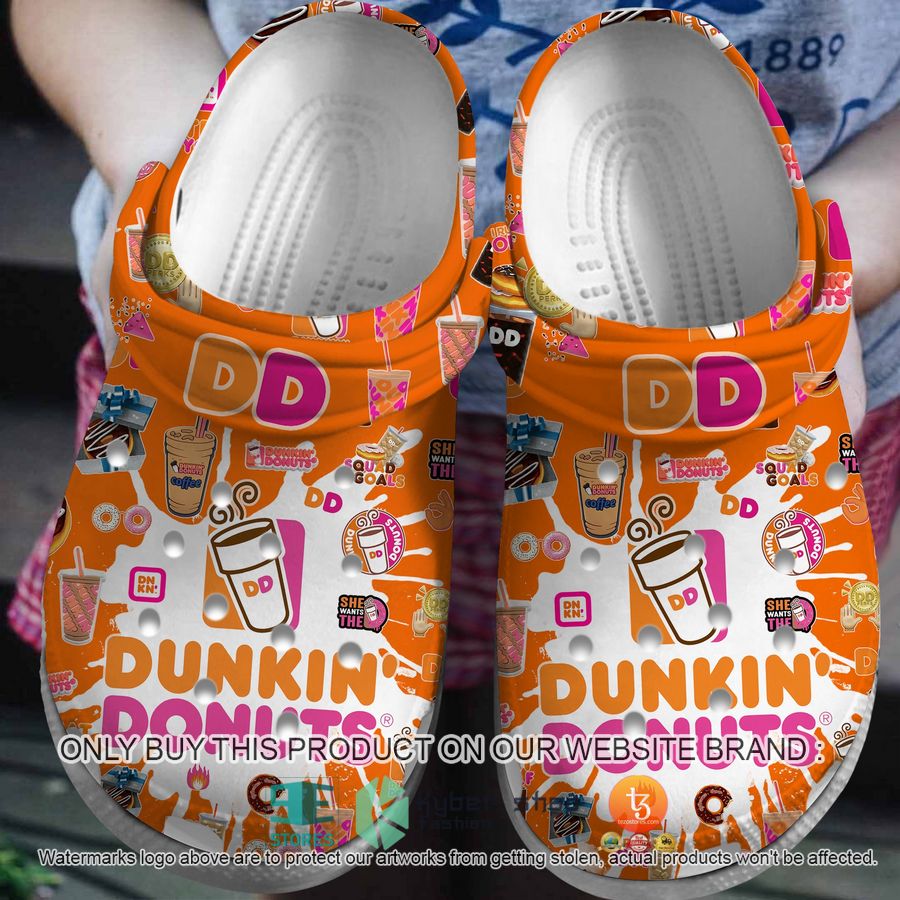 dunkin donuts crocband shoes 1 84526