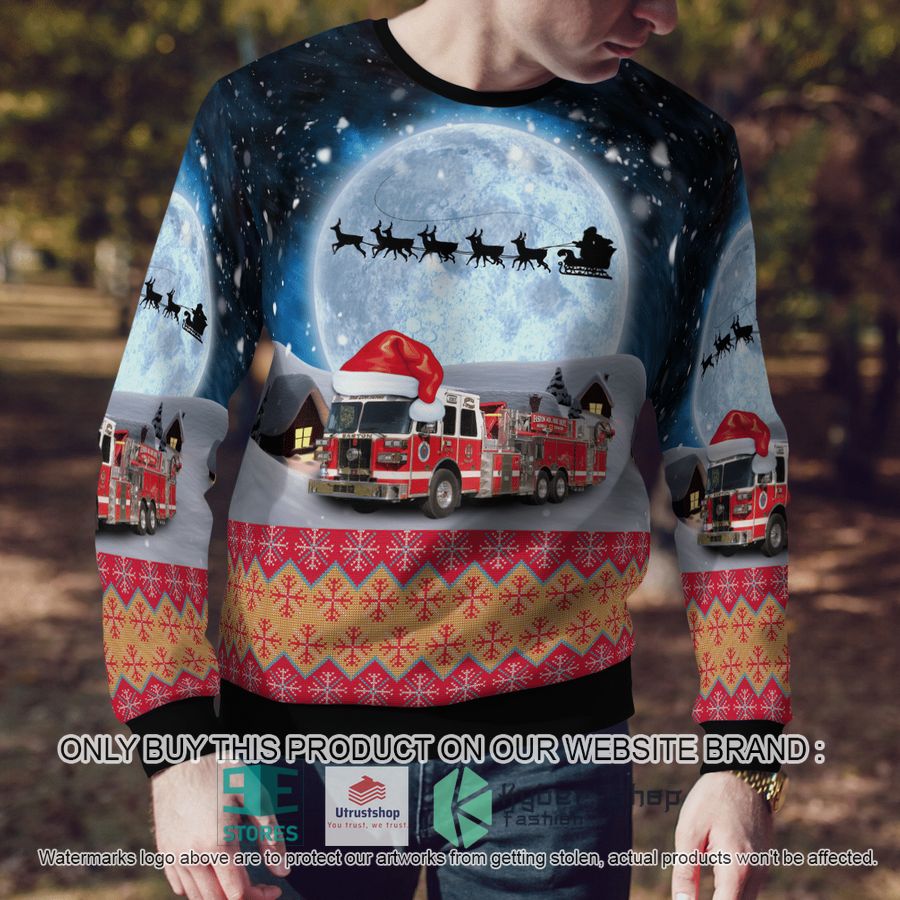 NEW Easton Maryland Easton Volunteer Fire Department Christmas Sweater 4 easton maryland easton volunteer fire department christmas sweater 4 10669