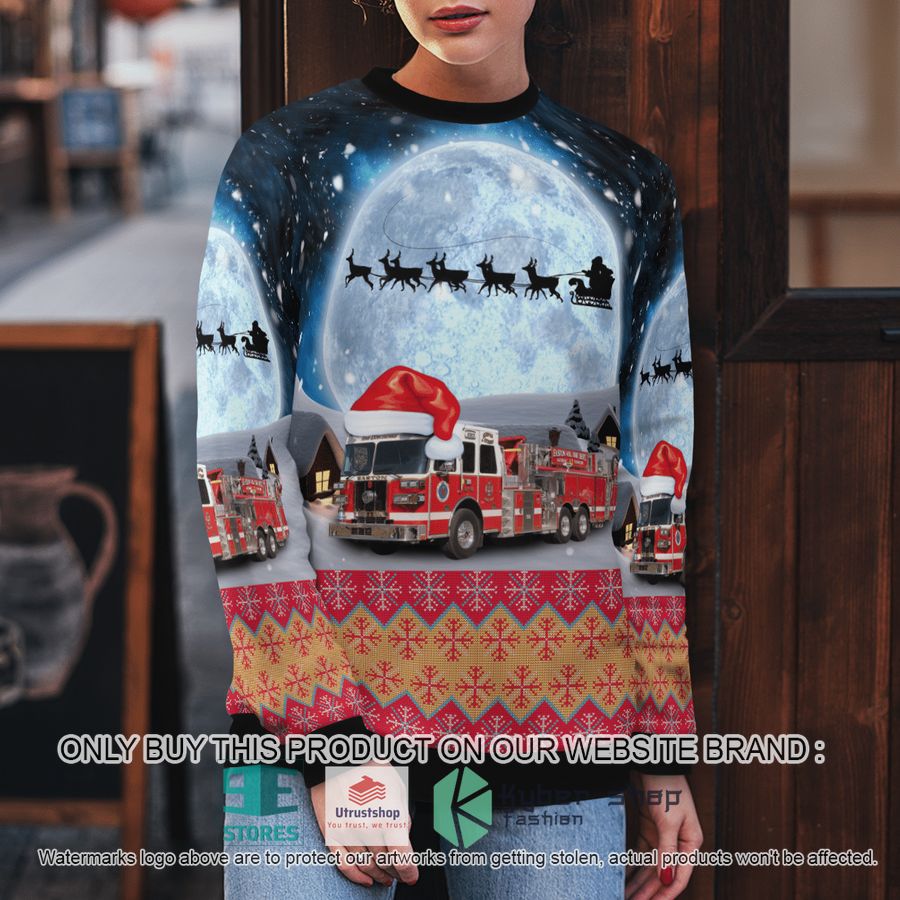 NEW Easton Maryland Easton Volunteer Fire Department Christmas Sweater 5 easton maryland easton volunteer fire department christmas sweater 5 77327
