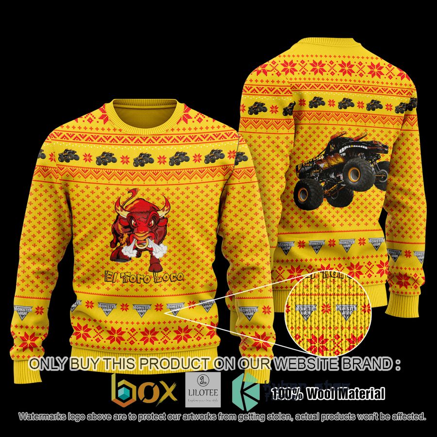 el toro loco yellow wool sweater 1 68291