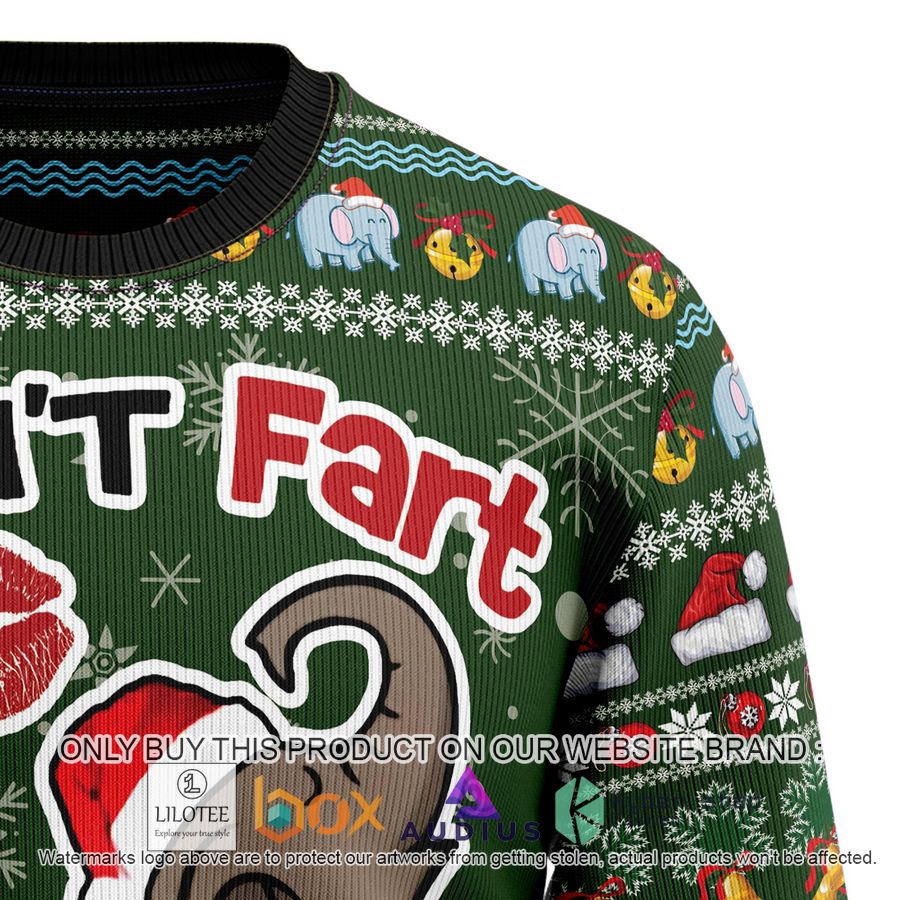 Elephant I Didnt Fart My Butt Blew You A Kiss Ugly Christmas Sweater 3 elephant i didnt fart my butt blew you a kiss ugly christmas sweater 3 6262