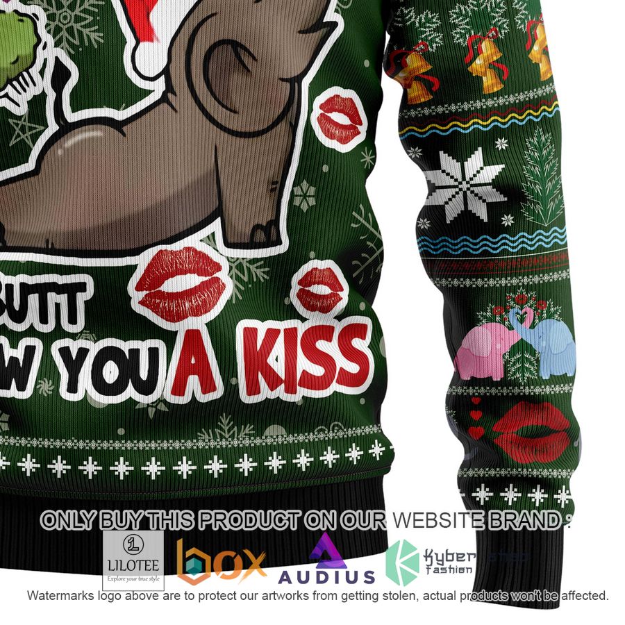 Elephant I Didnt Fart My Butt Blew You A Kiss Ugly Christmas Sweater 4 elephant i didnt fart my butt blew you a kiss ugly christmas sweater 4 37894