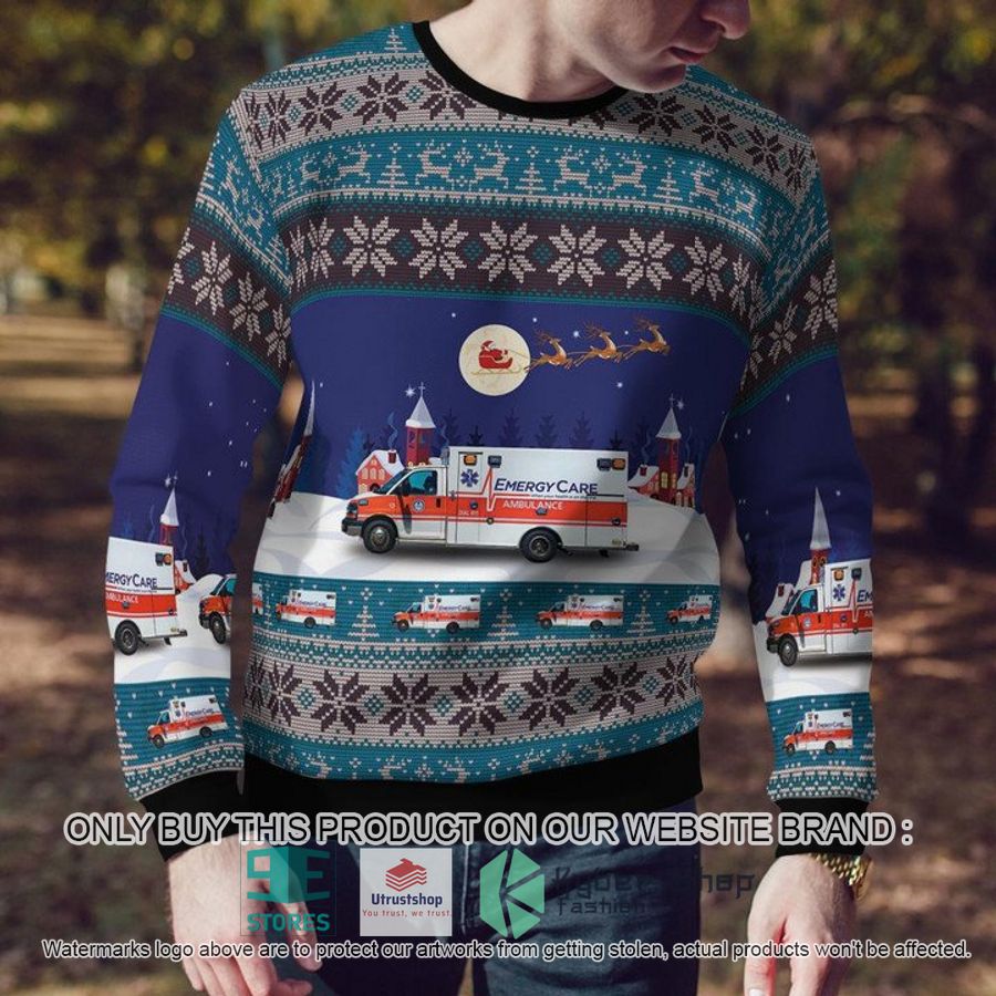 NEW Erie Pennsylvania Emergycare Ugly Sweater 4 erie pennsylvania emergycare ugly christmas sweater 4 60995