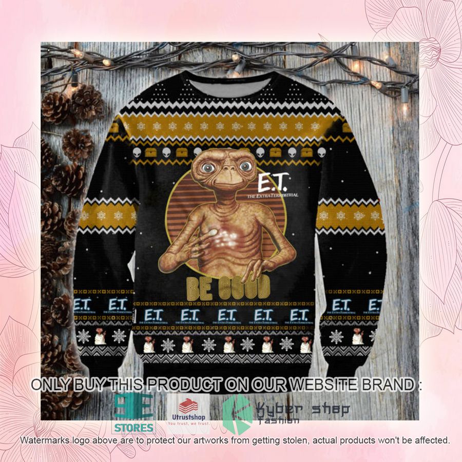 NEW ET Be Good Ugly Sweater 2 et be good ugly christmas sweater 2 7684