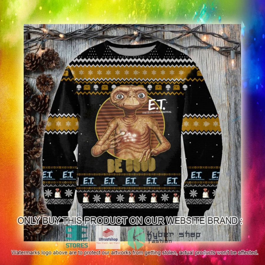 NEW ET Be Good Ugly Sweater 3 et be good ugly christmas sweater 3 35076