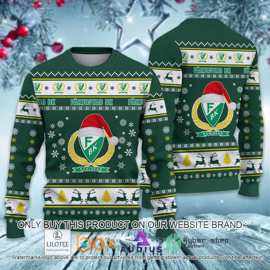 Farjestad BK SHL Ugly Christmas Sweater 4 farjestad bk shl ugly christmas sweater 4 36985