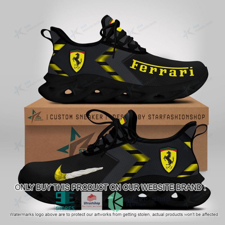 NEW Ferrari Logo Nike Max Soul Sneaker 1 ferrari nike max soul shoes 1 13504